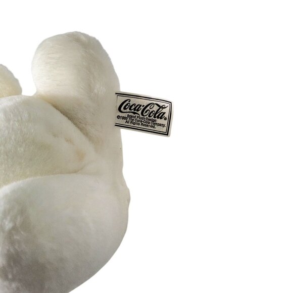 Vintage 1993 Coca-Cola 8" Plush Bear W/Tag - Picture 5 of 5